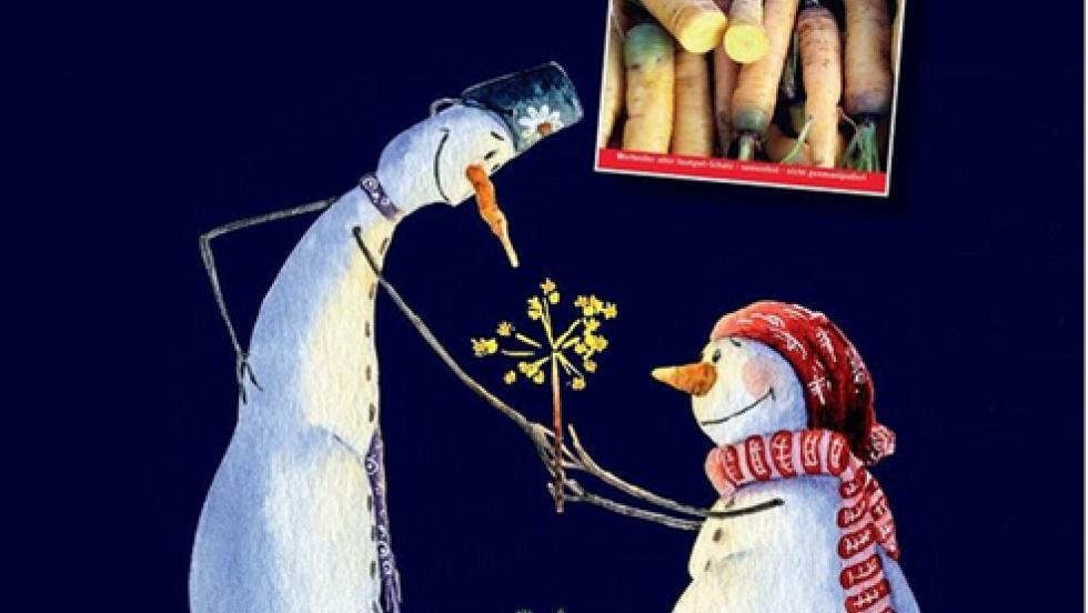 Möhrensamen zu Weihnachten