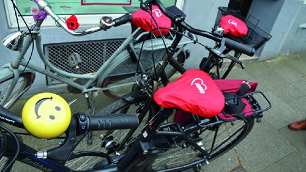 Fahrräder mit AWO-Sattelbezug