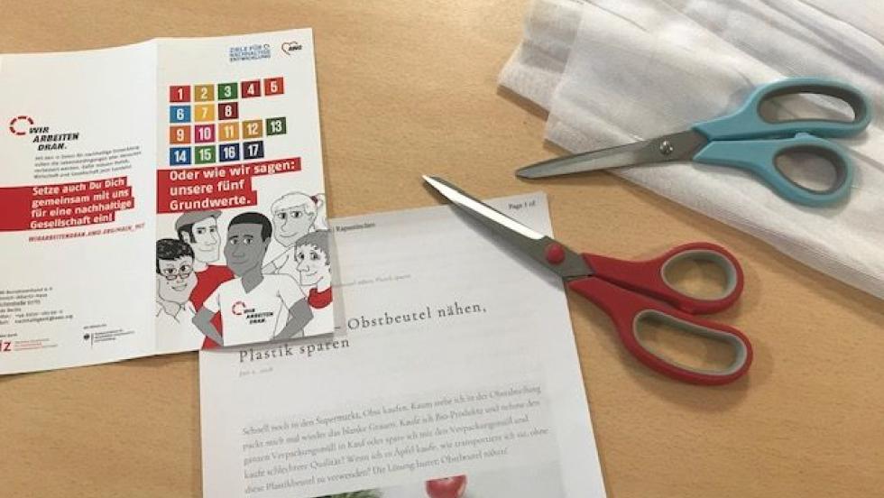 Obstbeutel Nähen - Plastik sparen!