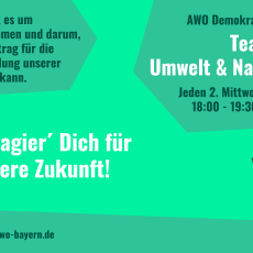 AWO Demokratiewerkstatt: Team Umwelt und Nachhaltigkeit